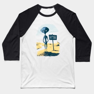 Neptune Alien Baseball T-Shirt